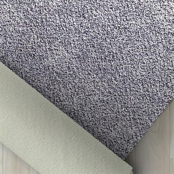Dijital Baskılı düz kırçıllı Salon Oda Mutfak Halısı Açık Gri Beyaz Halı Kaymaz yıkanabilir